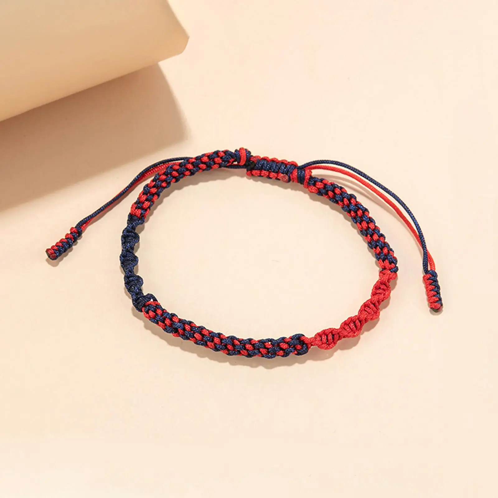 Lucky String Bracelet Braided Knot Bracelet Tibetan Buddhist Knots