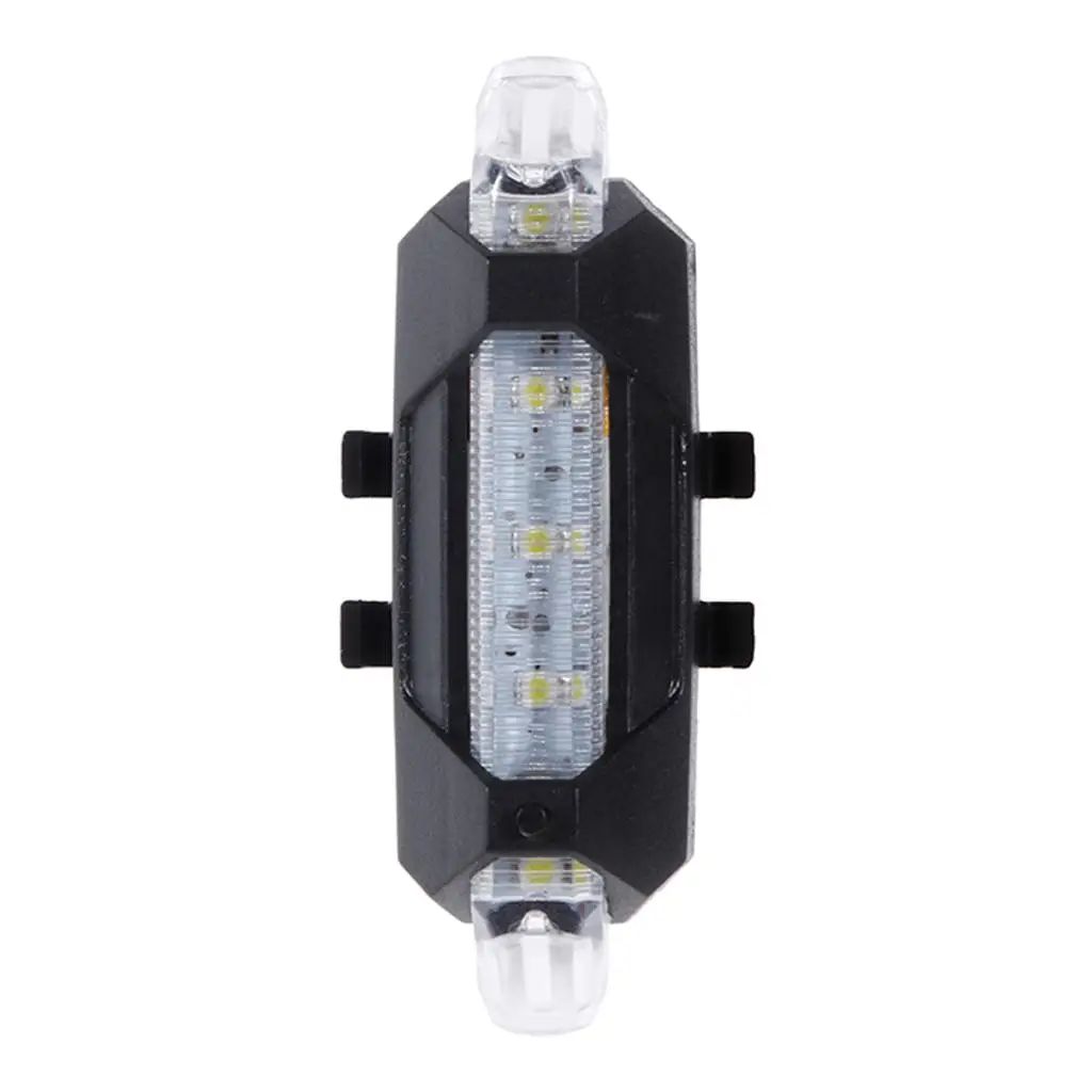 Bright   USB Rechargeable Waterproof Rear Light -Large Button  ? Easy to Install High Intensity LED Accessory