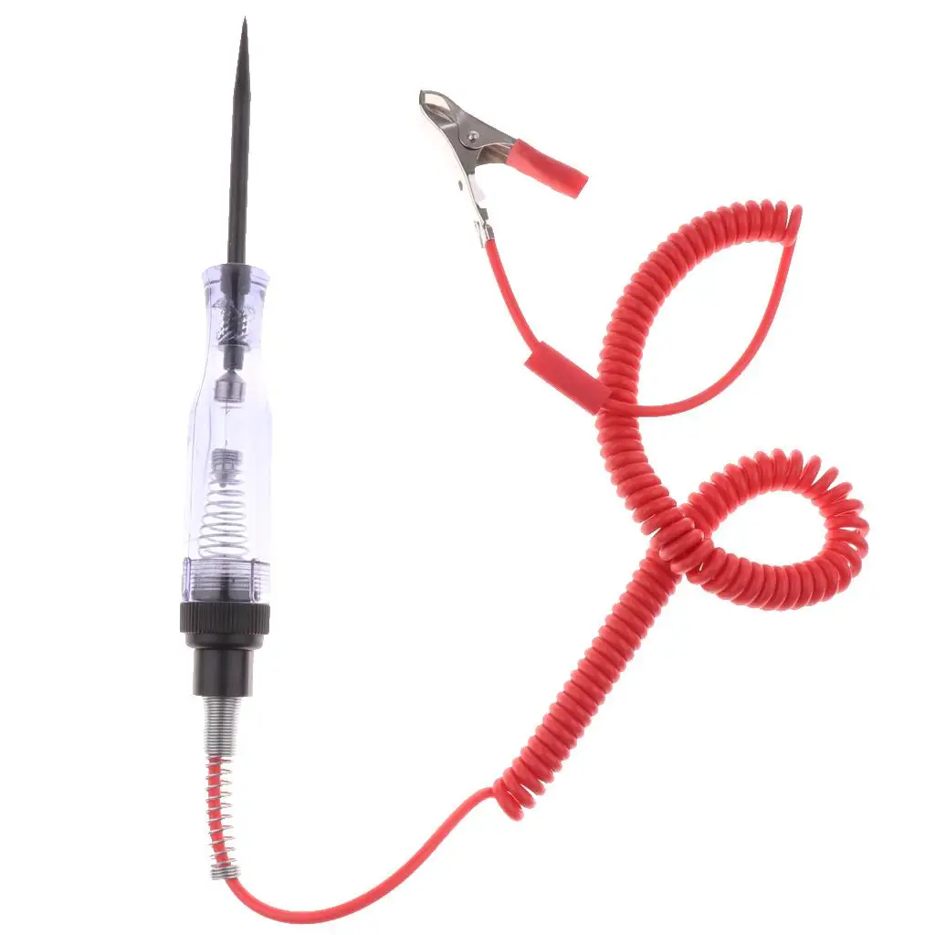 High Long Probe Test Light Car Voltage Circuit Tester 12V 6V Quickly check automotive headlights