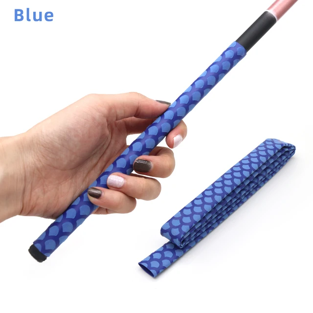 Non Slip Heat Shrink Tube Φ15mm - 45mm Textured Wrap Sleeving Fishing Rod  Racket