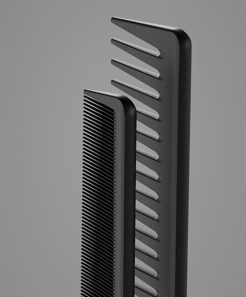 1pc Anti-static Barbershop Mens Hair Styling Straightening Comb Portable Hairdressing Comb Barber Store Professional Accessories