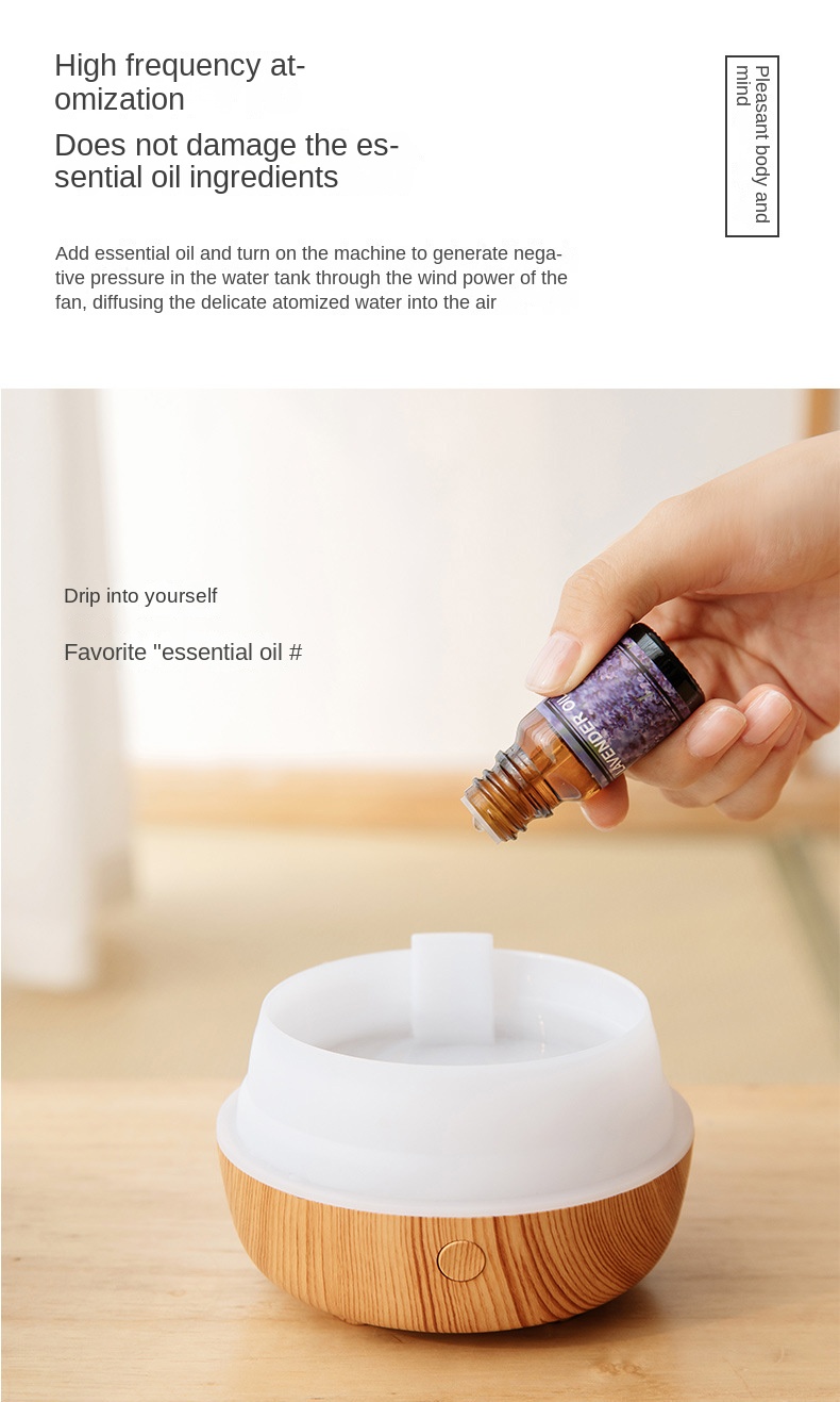 Title 8, USB Ultrasonic Air Humidifier Home Aromatherapy...