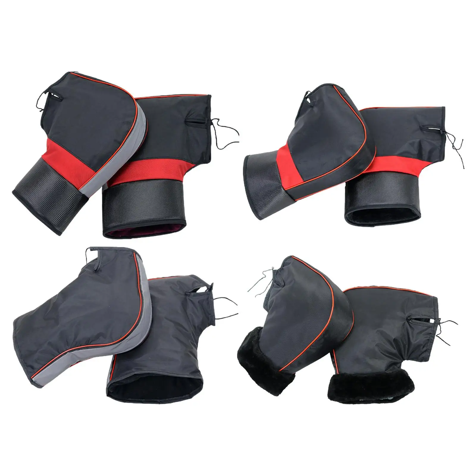 Winter Motorcycle Handlebar Muffs Keep Hands Warm Weather Protection Warm Hands