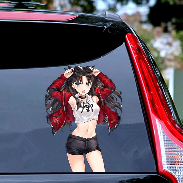 Waifu Material | Anime Vinyl Car Window Stickers