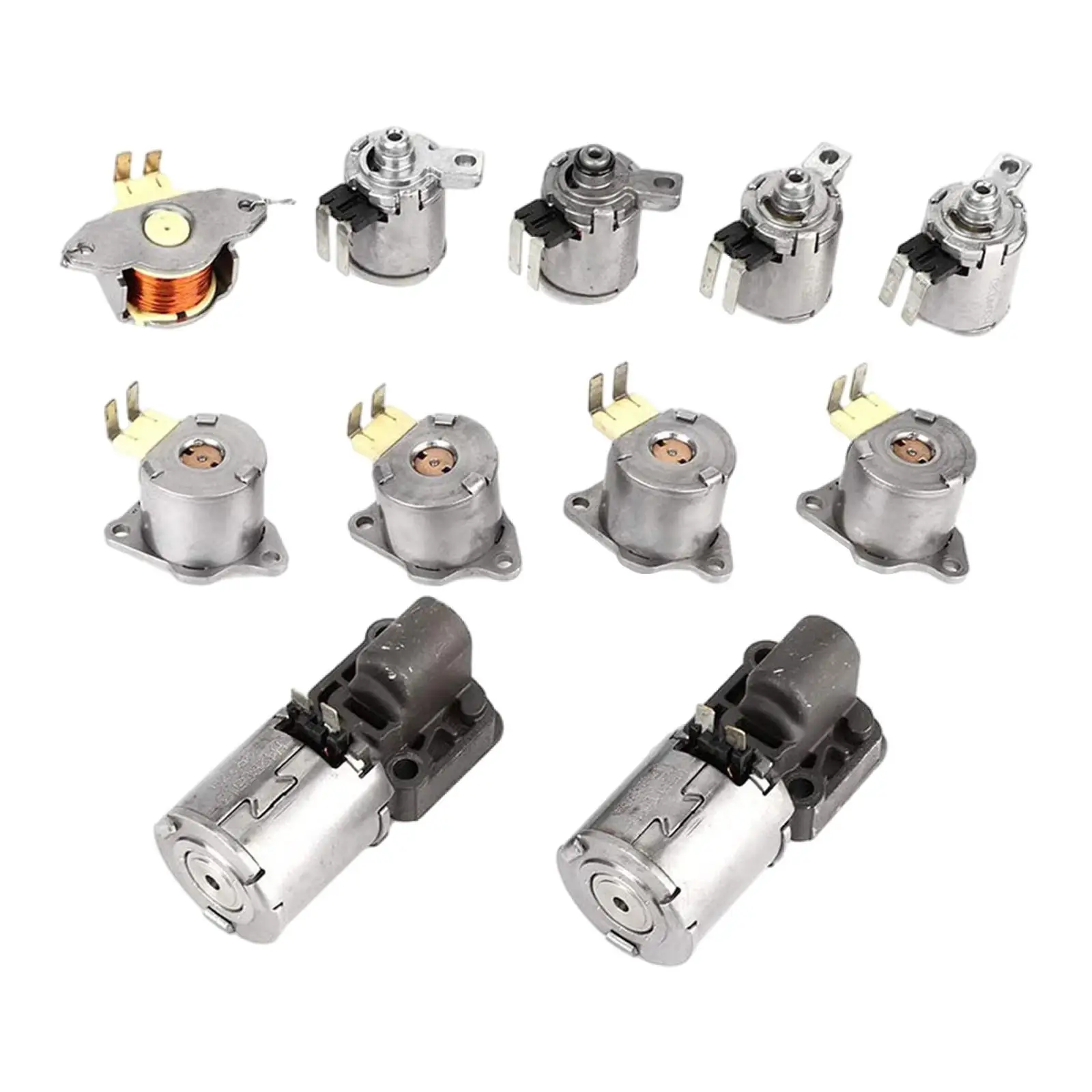 11Pcs Transmission Solenoid Valve for Seat  2.0L Automotive Transmission & Drive Train for Beetle for Caddy Dq250 02E927770AD