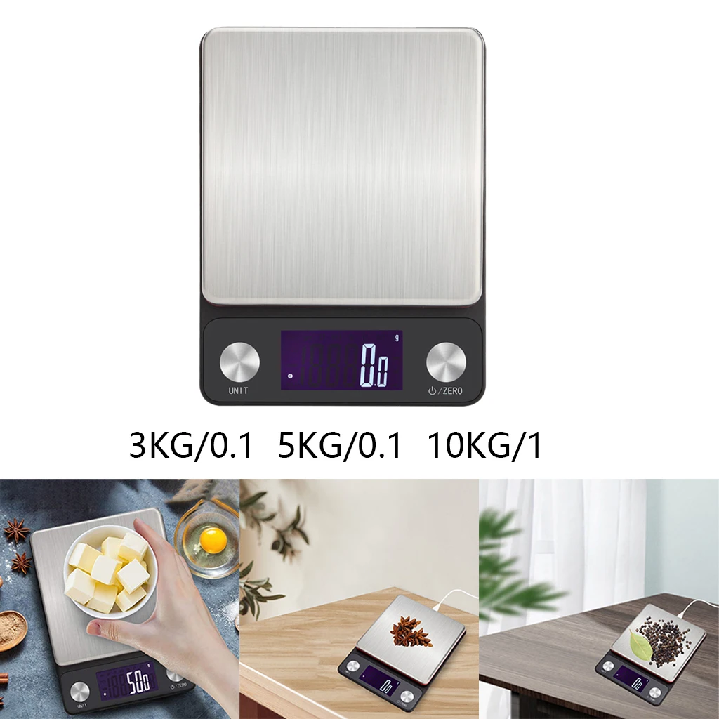 Multifunctional Electronic Scales LCD Display Household for Kitchen Baking Tools