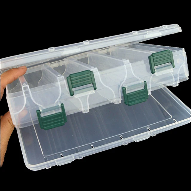 Double Sided, Clear, Tackle Box