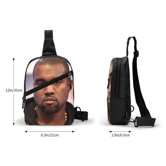 Funny Kanye West Meme Crossbody Sling Backpack Men Custom Shoulder Chest Bag  for Traveling Daypack - AliExpress