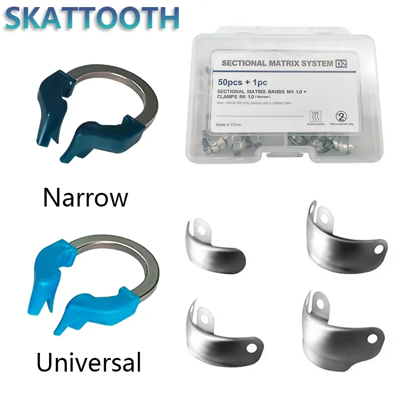 Best of Dental Matrix Bands NITI Metal Matrices Clamp Ring Sectional Contoured Matrix System Nickel Titanium Clamping Ring Dentist Tools Reviews & Tips