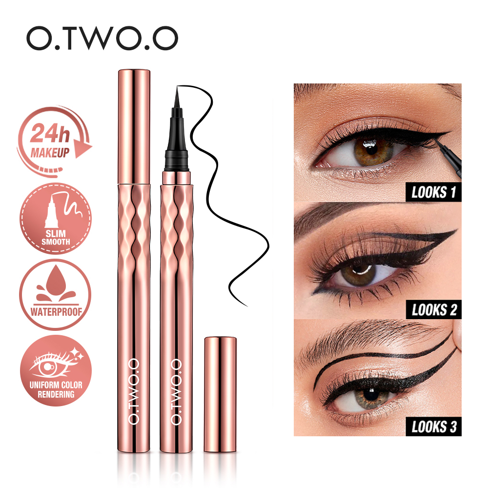 Best of O.TWO.O Black Liquid Eyeliner Eye Make Up Super Waterproof Long Lasting Eye Liner Easy To Wear Eyes Makeup Cosmetics Tools Reviews & Tips