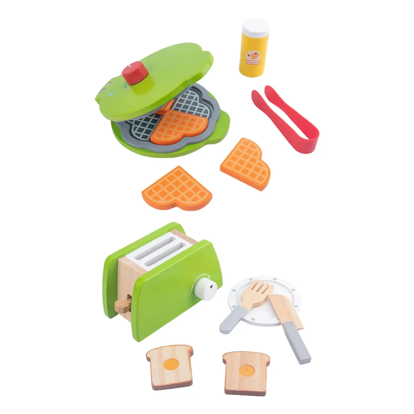 Food Kitchen Toys Hands On Ability Pretend Role for Kids Birthday Gifts