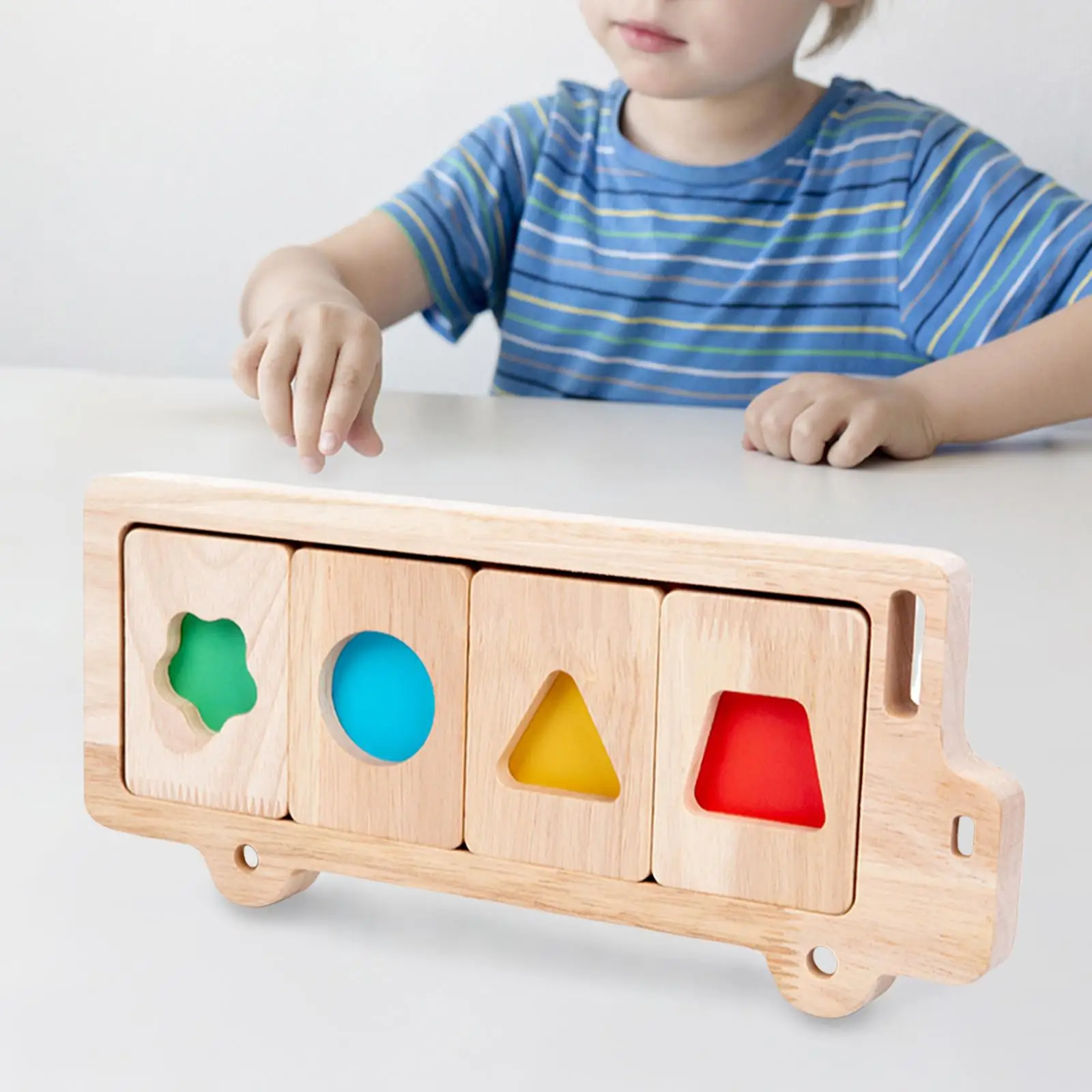 Montessori Learning Toy Early Educational Developmental Toy for Toddlers Boy