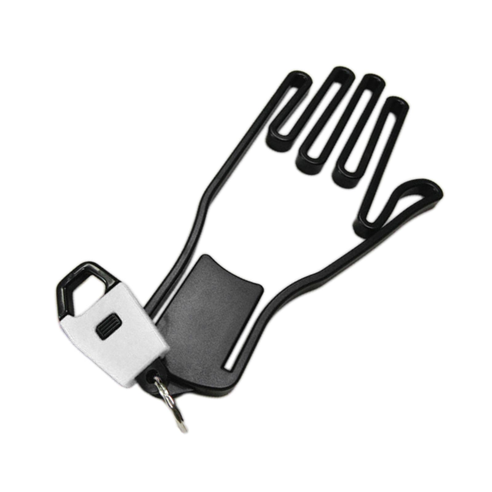 1PC Golf Glove Holder Rack Outdoor Sport Dryer Shaper Tool with Key Chain Gloves Maintenance for Men Women Golfer Stretcher Rack