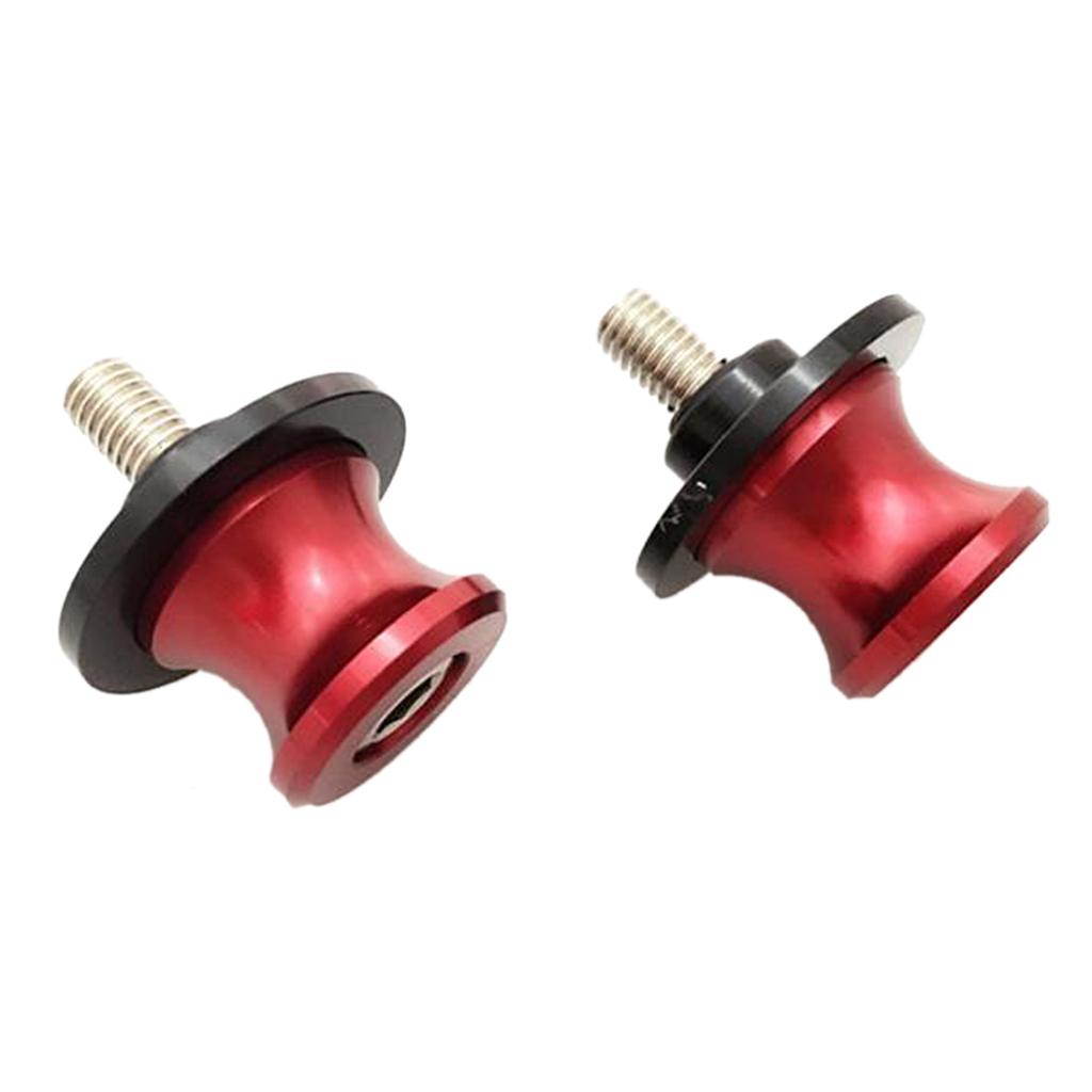 1 Pair Universal Motorcycle M8 Aluminum CNC Sliders Spools 8mm for Suzuki etc