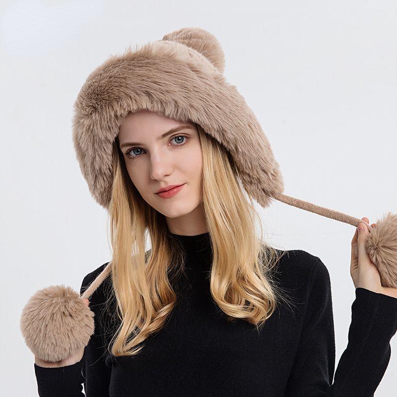 women's winter earflap hats