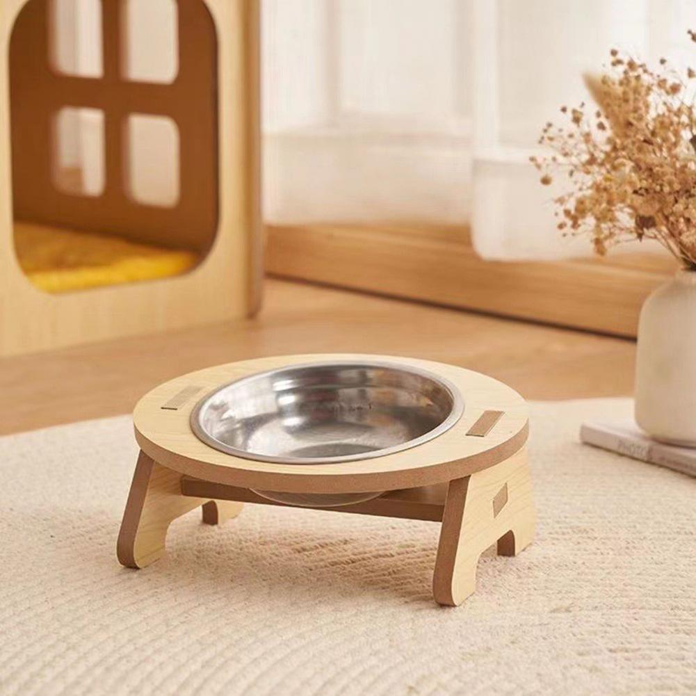 Title 10, Pet Feeder Single/Double Cat Food Bowl With Ant...