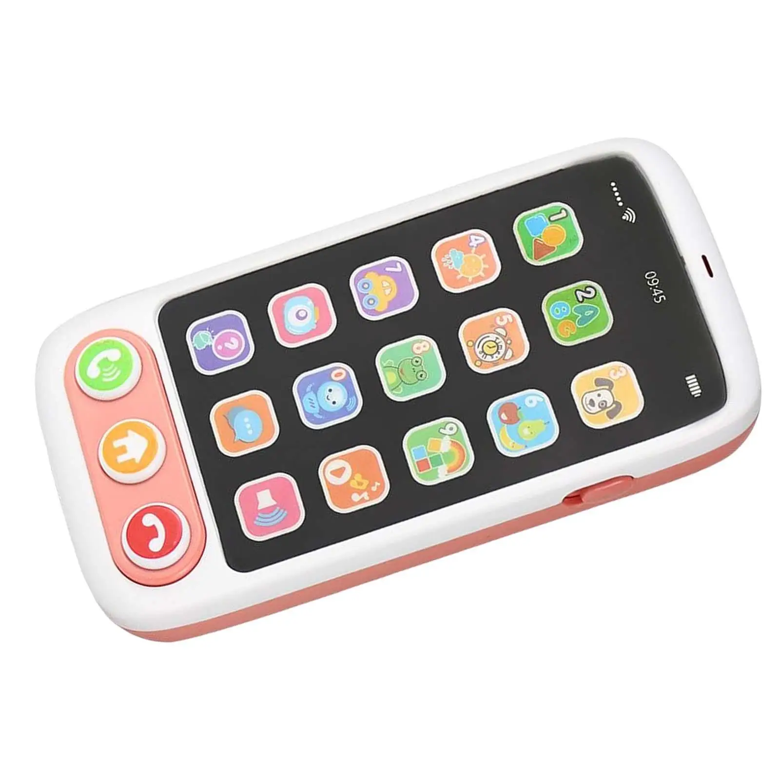 Portable Mini Phone Toys Early Learning Educational Toy with Lights and Music for Toddlers Girls Preschool Boy Birthday Gift
