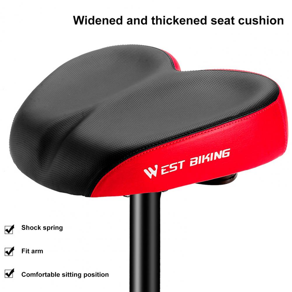 Title 11, MTB Road Bike Saddle Noseless Bike Cushion Wide...