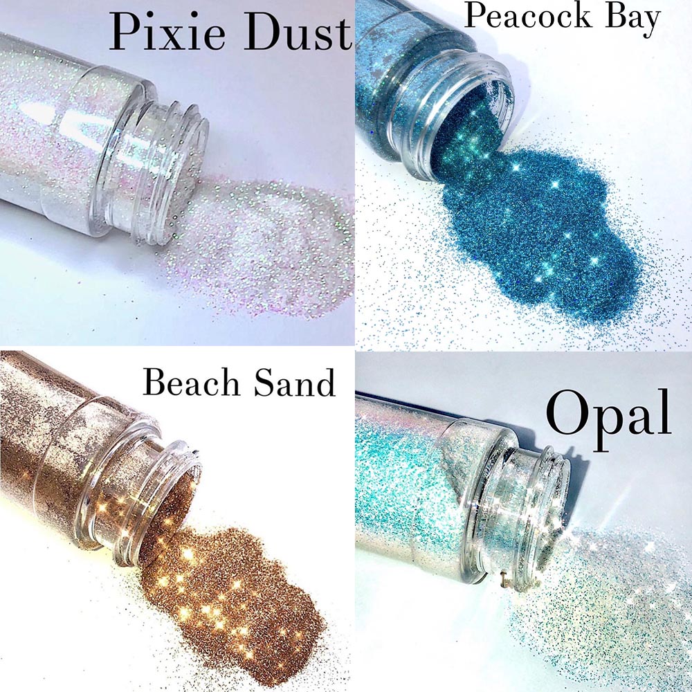 Best of 1Box Super Shiny Holographic Rainbow Bulk Glitter Aurora Pigment 0.2mm Fine Powder Laser Dust Chrome Dazzling NailArt Decoration Reviews & Tips