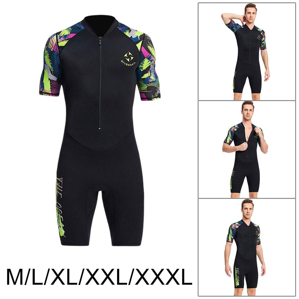 Premium 1.5MM Neoprene Wetsuit Men One-Piece Suits Keep Warm Surf Scuba Diving Suit Fishing Spearfishing Kitesurf Women