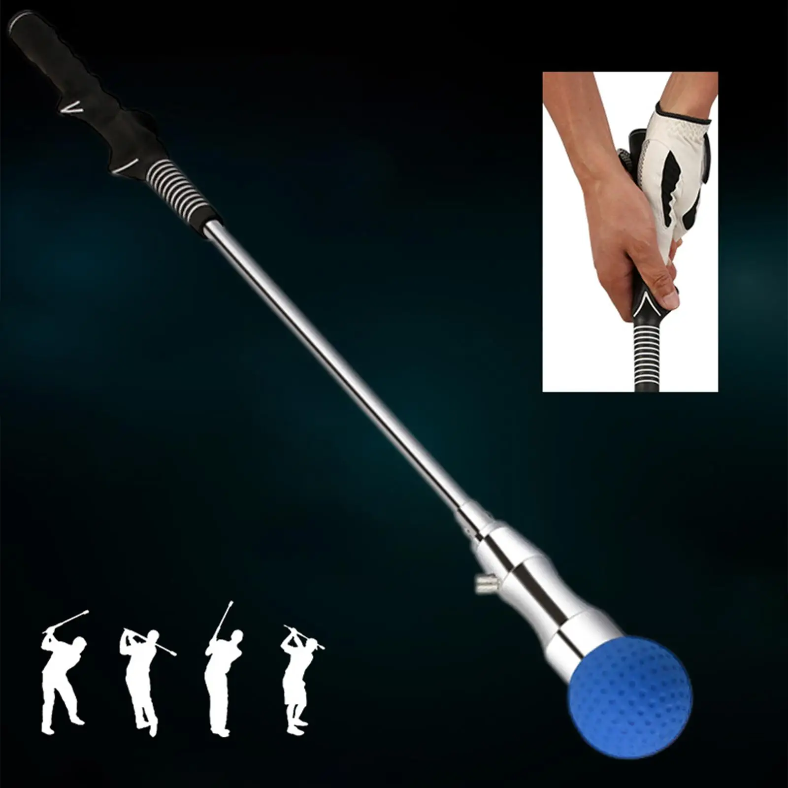 Golf Training Equipment Strength Golf Exercise Stick for Indoor and Outdoor Beginners
