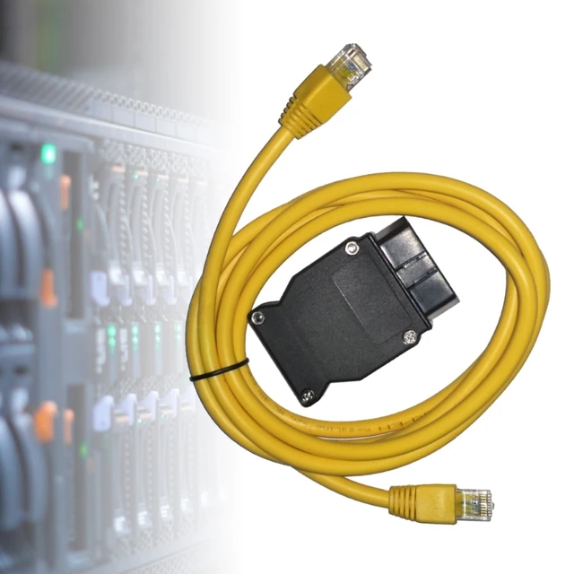 1 Set Enet OBD2 RJ45 Cable Ethernet Cable RJ45 Ethernet Connector