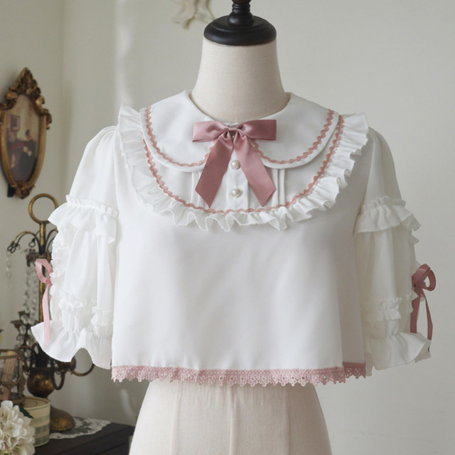 Ameri VINTAGE - HANA様　ameri vintage　RUFFLE BOW TIE SHIRT il_1080xN.5137137217_6mo9.jpg