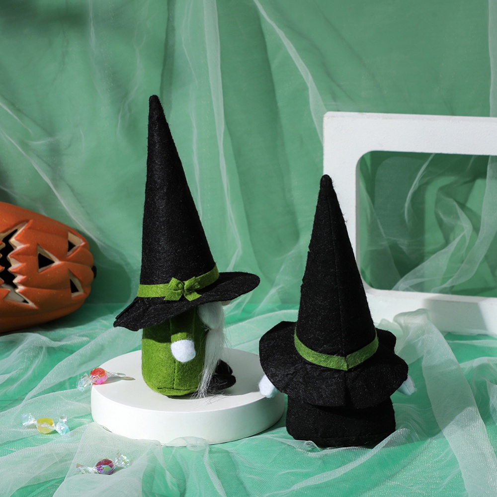 Th Halloween Plush Doll Decorations Dwarf Faceless Witch For Party Home ...