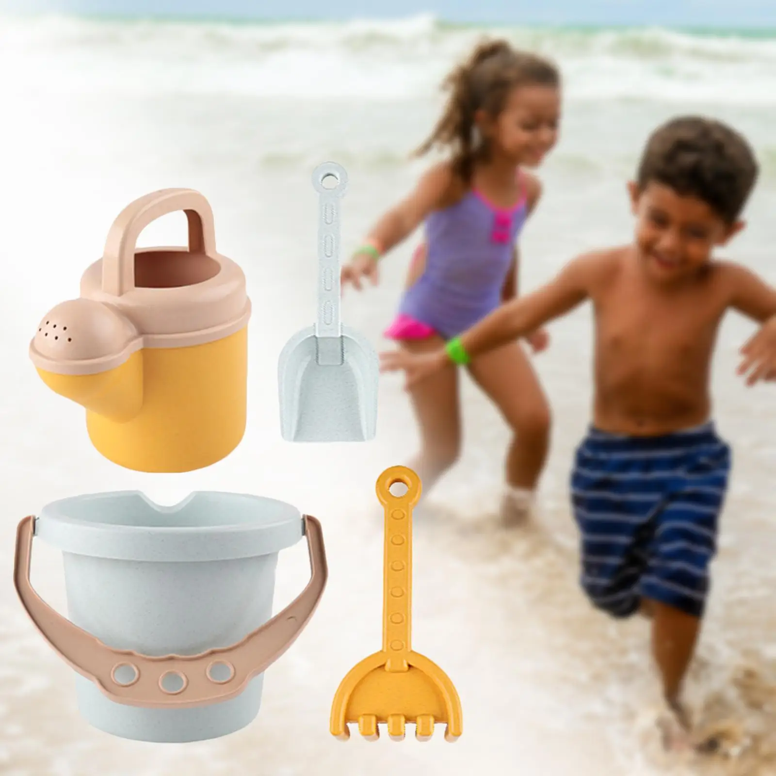 Outdoor Beach Toys Summer Toys Sandbox Toys Rake Shovel for Boys Girls