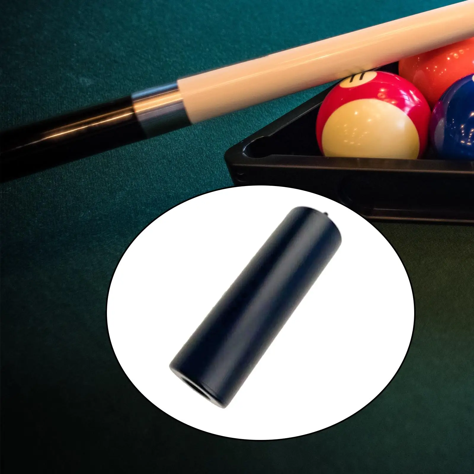 Billiard Pool Stick Extension, End Lengthener Pool  Extender