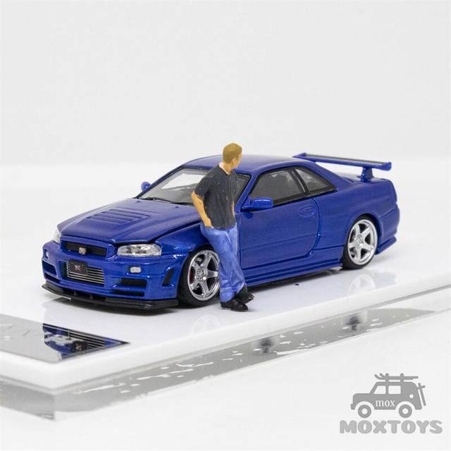タイムマイクロ 1:64 日産 Gtr R34 オープンカバー ワイルド