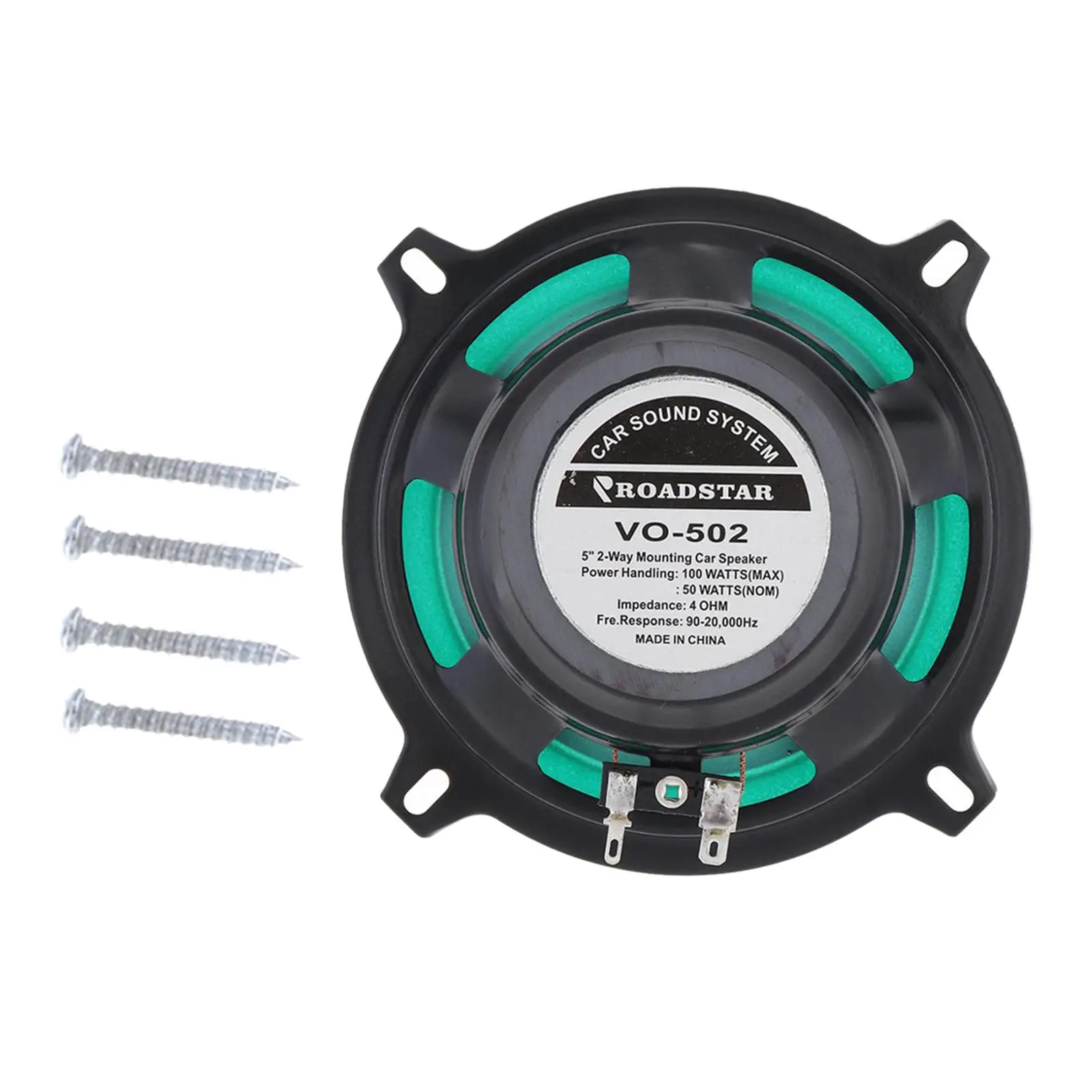 4 inch Coaxial Speaker Durable Subwoofer 12V Moisture Proof Car Speaker for Vehicle Truck SUV