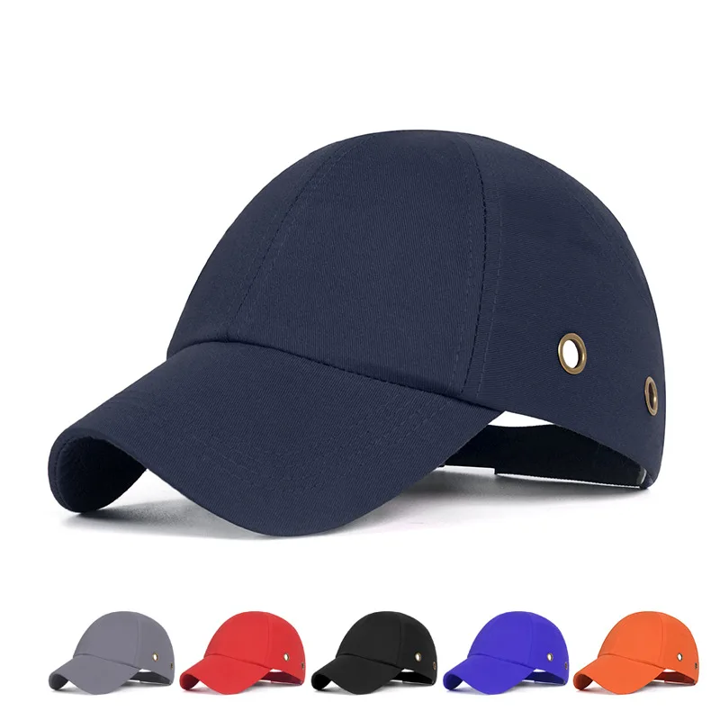 respirator for cleaning chemicals Work Safety Cloth Hat Baseball Bump Caps Lightweight Safety Hat Head Protection Caps Workplace Construction Site Hat reflective work pants