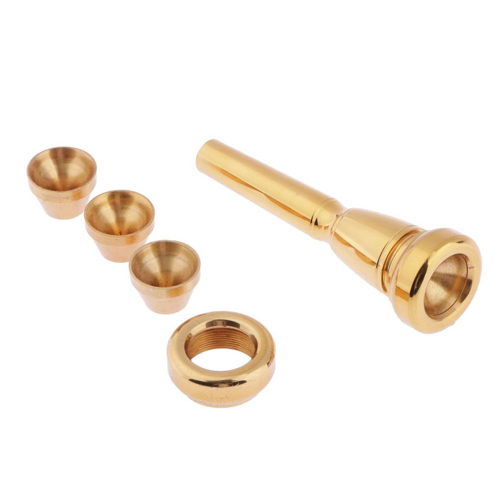  2C 3C 2B 3B Mouthpiece for Bb Trumpet Plated A