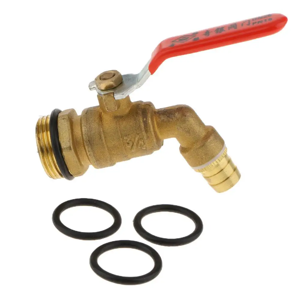 3/4inch Copper Ton Barrel Replacement Outlet Tap Faucet for 200L Oil Water