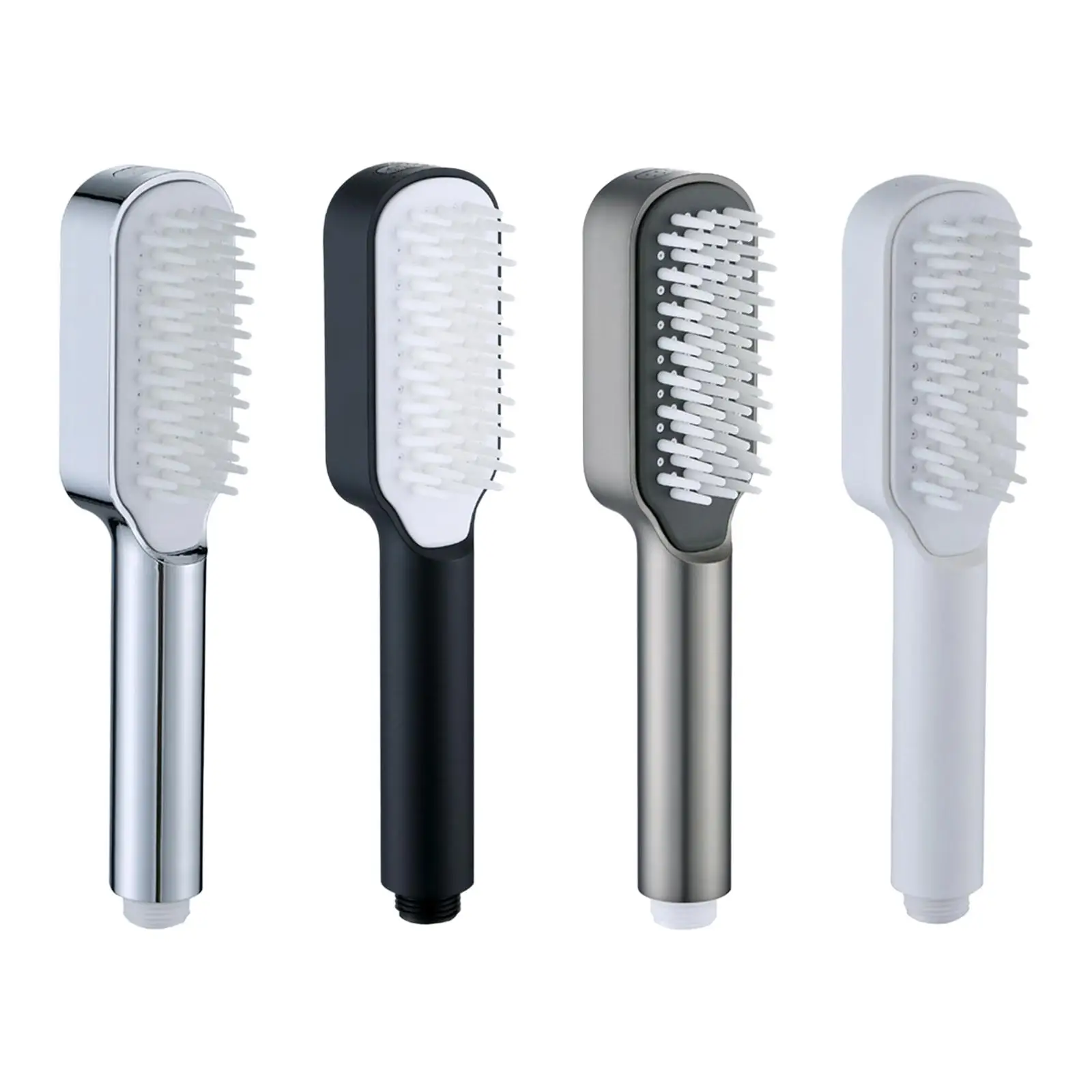 with Massage Combs Rainfall Fits 1/2inch Adapter Saving Water Cleaning Your Shower, Bathroom Accessory