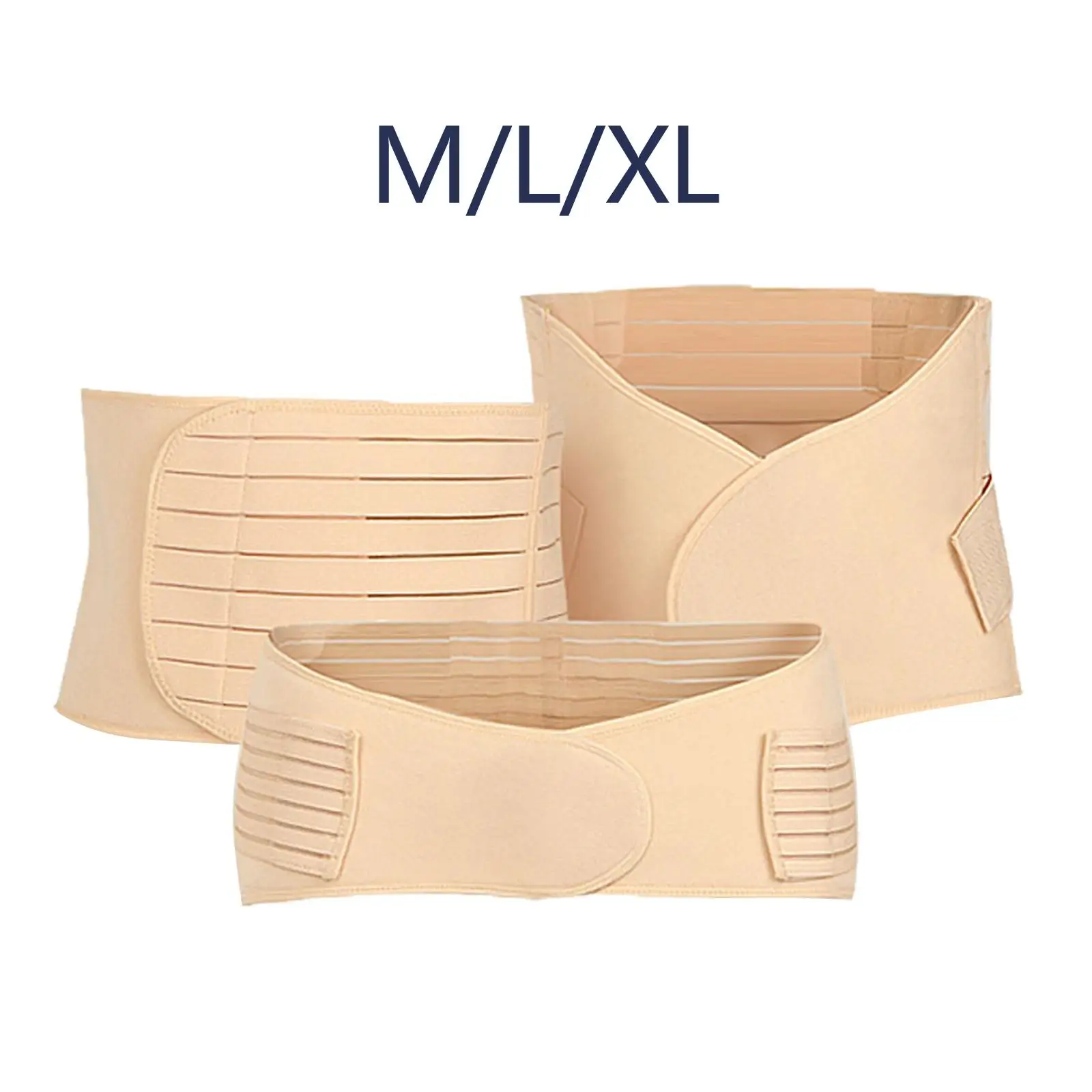 3 in 1 Postpartum Belly Wrap Band Waist Pelvis Postnatal Belt C Section Belt