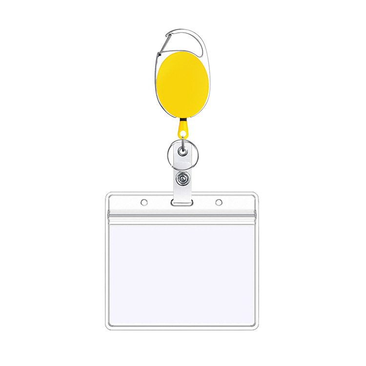 1pc Gürtel Seil Büro Lanyard Clip Schlüsselbund Name Tag Halter Schlüsselring Id Karte Schlüssel Ring Schnur Reel Einziehen Pull schlüsselbund Abzeichen halter – Detail 16