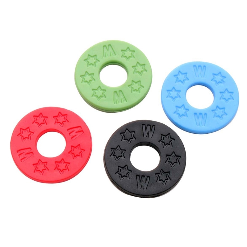 10 Teile/paket Gummi Gitarrengurt Blöcke Gitarre Protector Gitarre Strap Locks Silikon Strap Locks Gitarre Teile Zubehör – Detail 5