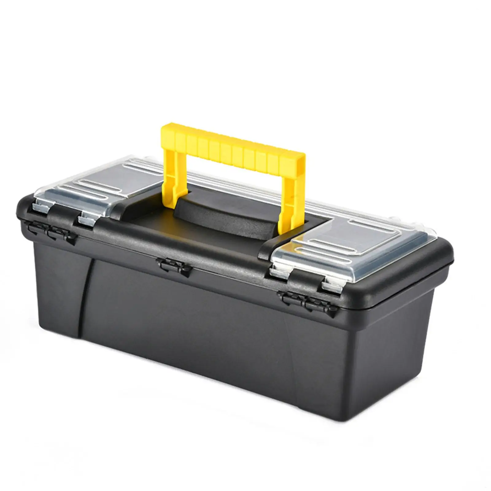 Multifunction Toolbox Easy to Carry Large Space with Handle Organizer Durable Storage Case for Electrician Plumber Home Garage