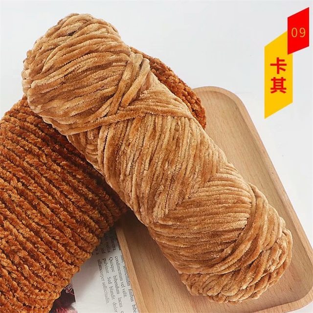 100g Ball Large Thick Bulky Plush Yarn Knitting Yarn for  Blanket/Sweater/Cardigan/Scarf Wide Threads Hand-knitted Crochet Yarn