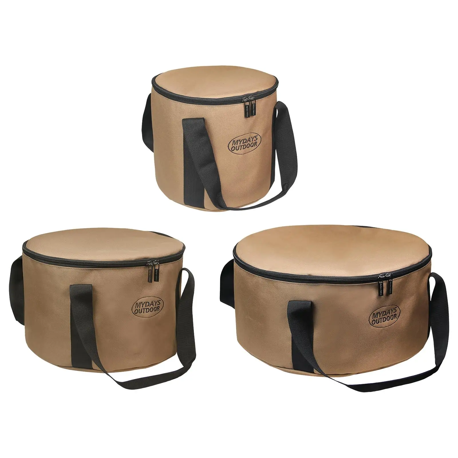 Hiking Camping Pot Storage Bag Portable ,Plate Dishes Bowl Pot Storage Pouch