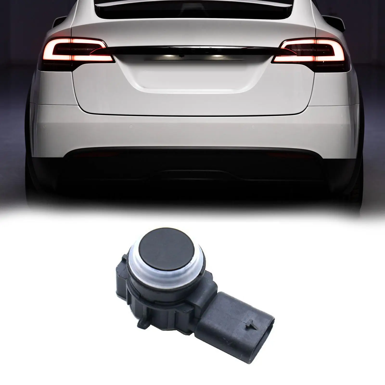 Front Parking Sensor Assist PDC 1048474-01-a Direct Replaces Black High Performance Easy to Install Parts for Tesla Model S