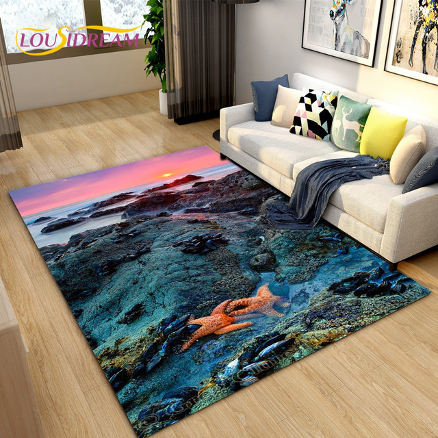 Beach Feet Entrance Door Mat Bath Mat Rug Beach Feet Footprints Water Sand  Wave Blue Pretty Beautiful Anti-Slip Bedroom Kitchen - AliExpress