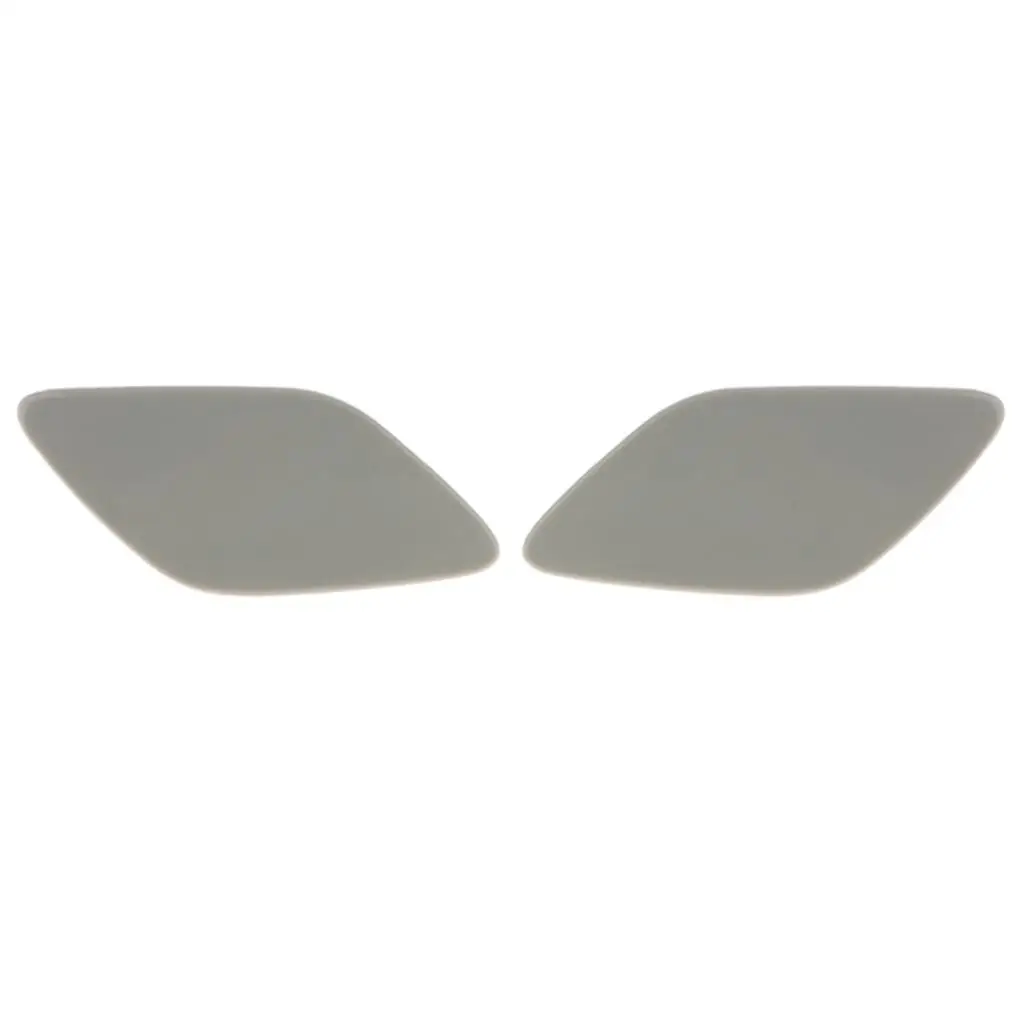 2 Bumper Headlight Washer Covers  Unpainted   for E92/3