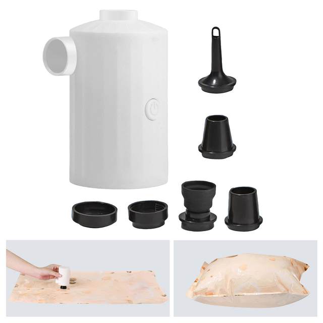 Portable Electric Air Mattress Pump for Rechargeable Outdoor