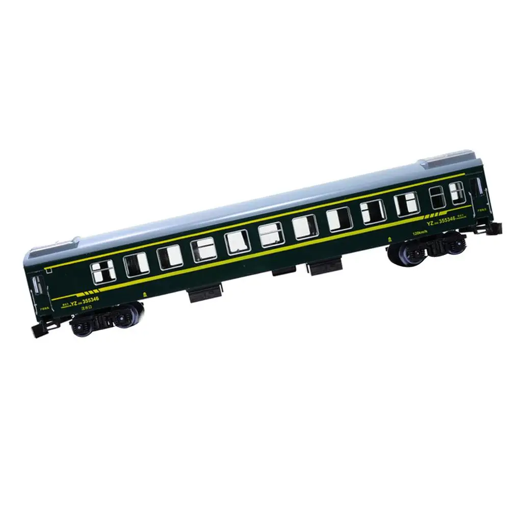 1:87 HO Scale Model Train Toy Passenger Car Locomotive toy children kids