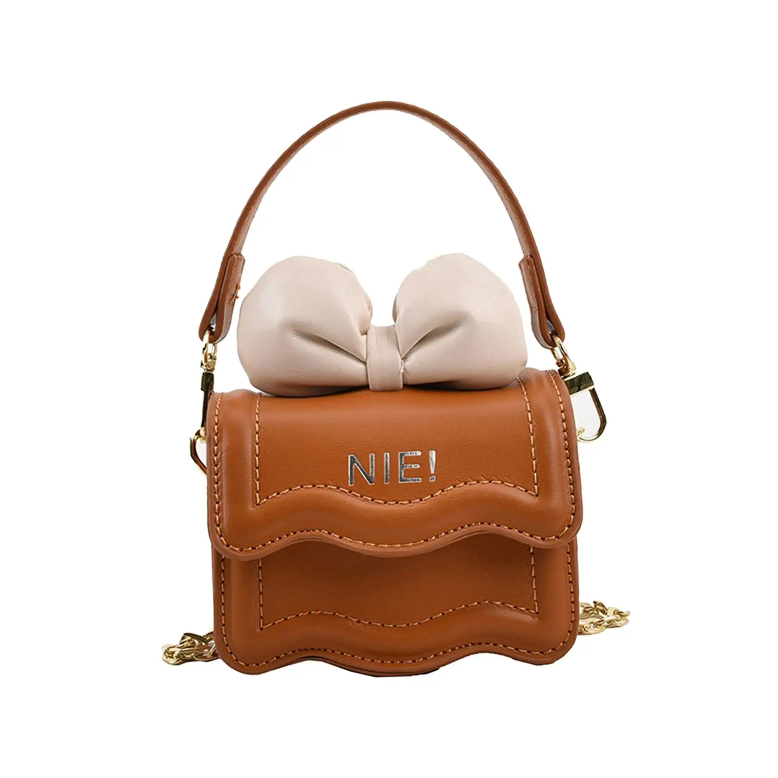 Women Shoulder Bag Chic Lightweight Pouch Gift Casual Ladies Handbag Mini Chain Bag for Traveling Spring Summer Outdoor Vacation