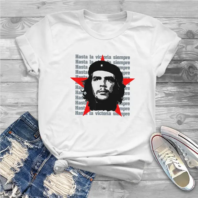 Colorful O Collar TShirt Che Guevara Argentina Fabric Classic T Shirt Girl  Tops Fashion Hot Sale - AliExpress