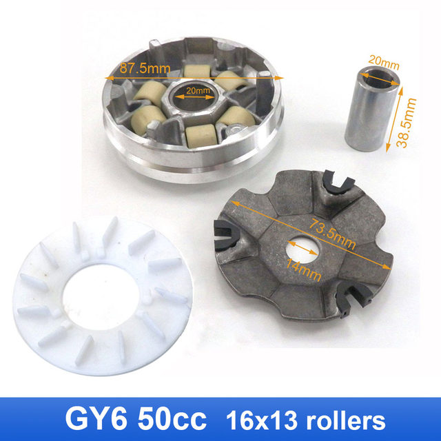 Variateur Scooter 50cc GY6 - Kit Complet Pour PGO, ATV XL Rider - Pièce Remplacement